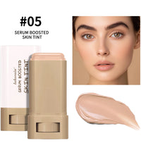Skin Tint Stick Waterproof Nourishing Solid Tinted Serum Foundation Skin Tint Balm Face Tinted Face Contour Stick Makeup - BlissFully