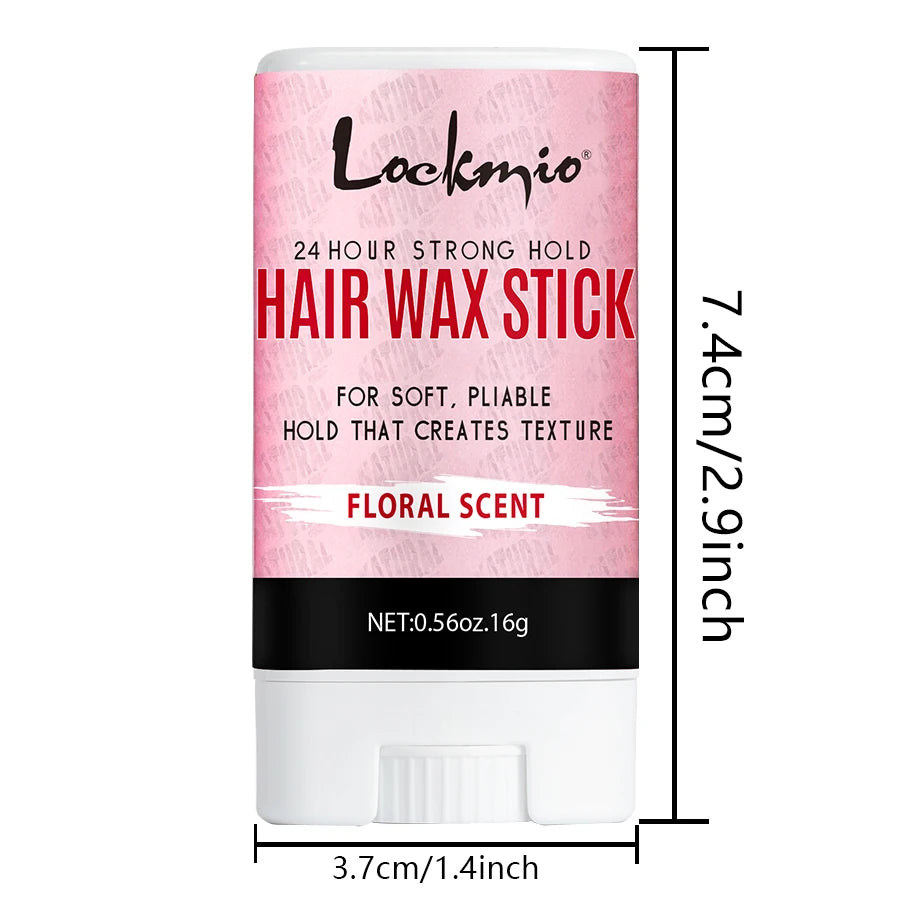Professional Styling Wax for Women Anti-frizz Pomade Smoothing Broken Back Hair Mud Messy Hairs Control Wax Rod for Natural Wigs - BlissFully