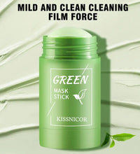 40g Remove Blackhead Green Tea Solid Mask Cleans Pores Stick Facial Blemish Black Dots Shrink Pores Korean Skin Care Cosmetics - BlissFully