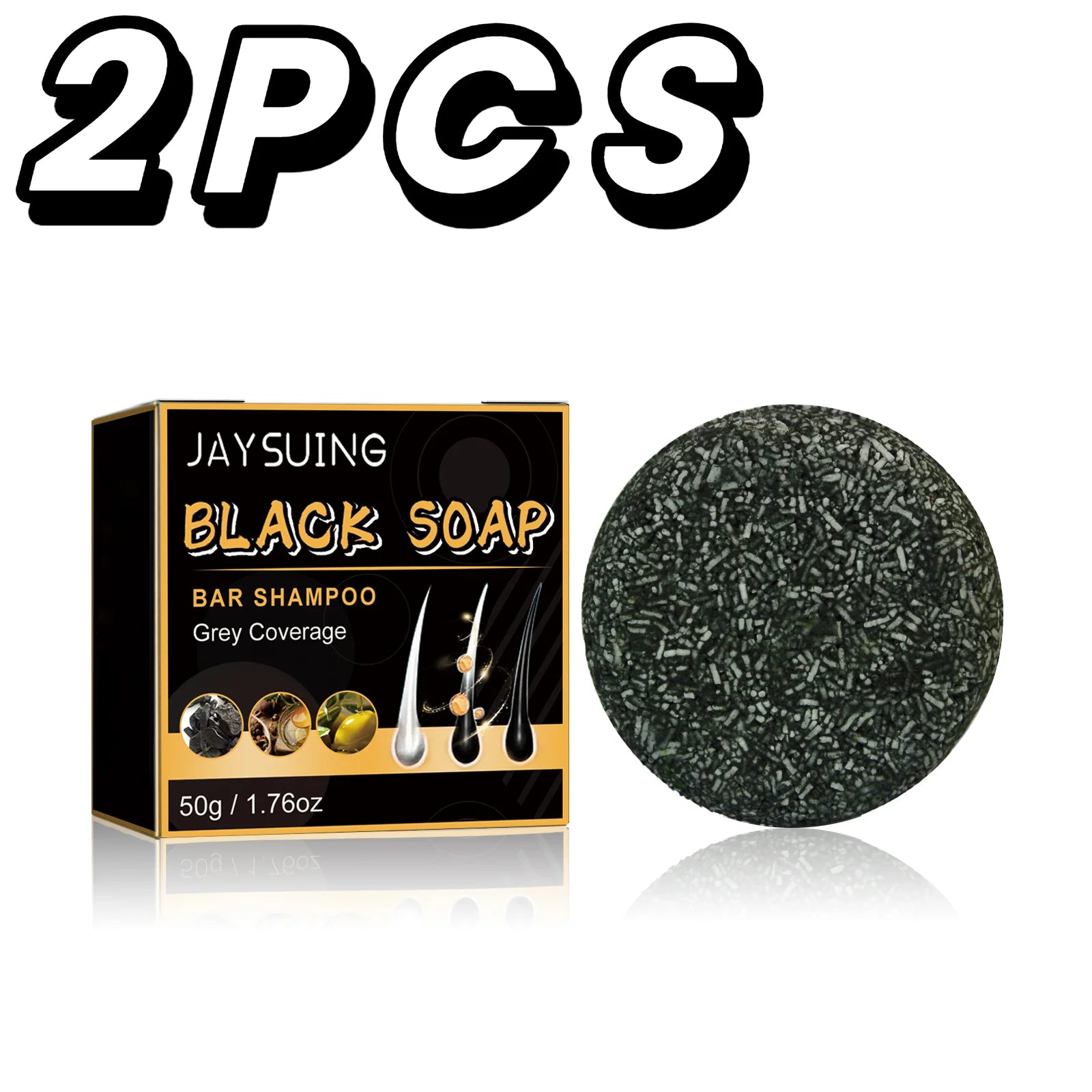 Herbal Dandruff Removal Shampoo Bar Mild Tea Tree Oil Essence Oil Control Scalp Cleansing Hair Care Soap Hair Damaged Repairing - BlissFully