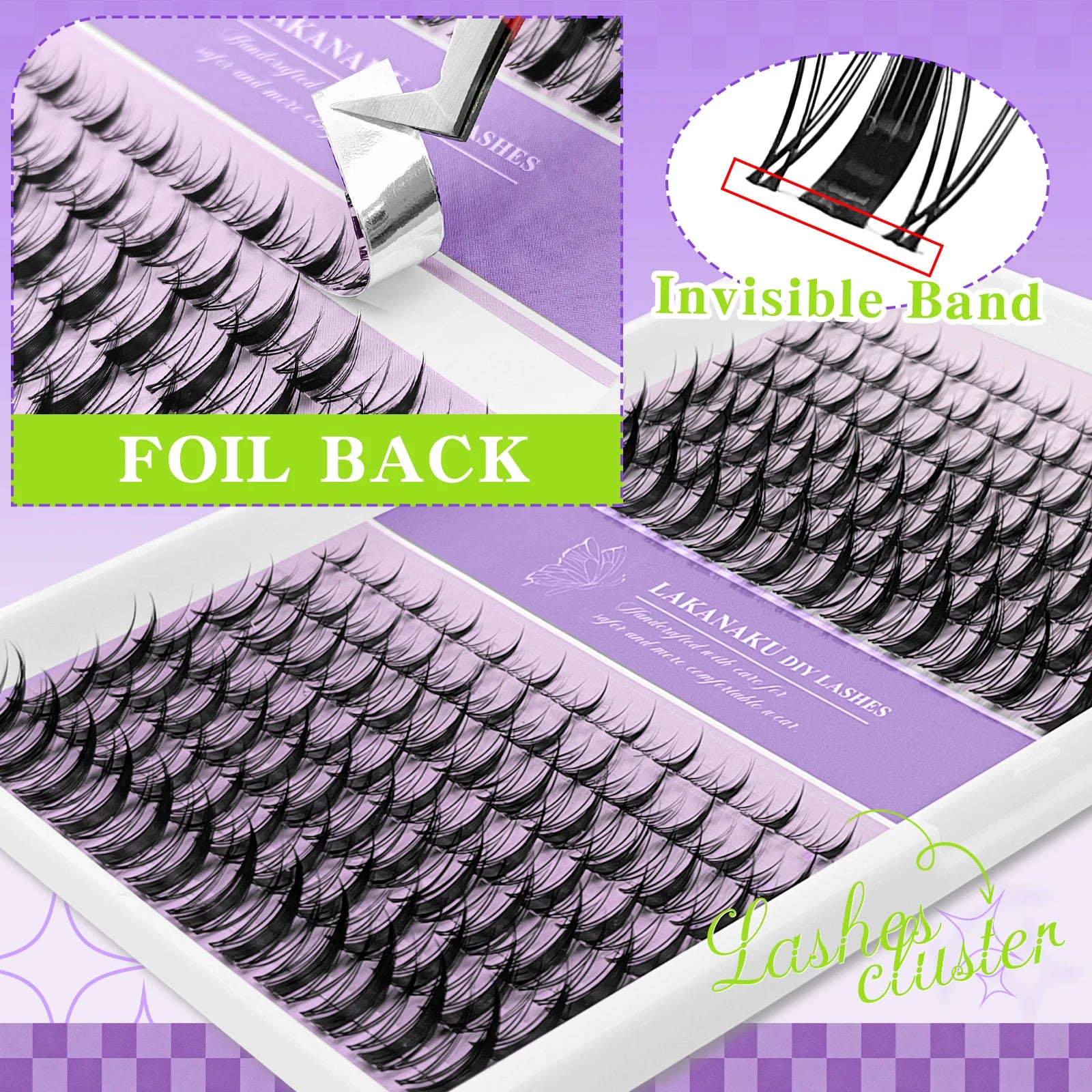 Spiky Manga Lashes Cluster Anime Eyelashes, Doll Eye Effect, Lightweight & Fluffy, Easy Application for Beginners Spiky Lashes