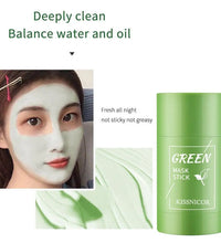 40g Remove Blackhead Green Tea Solid Mask Cleans Pores Stick Facial Blemish Black Dots Shrink Pores Korean Skin Care Cosmetics - BlissFully