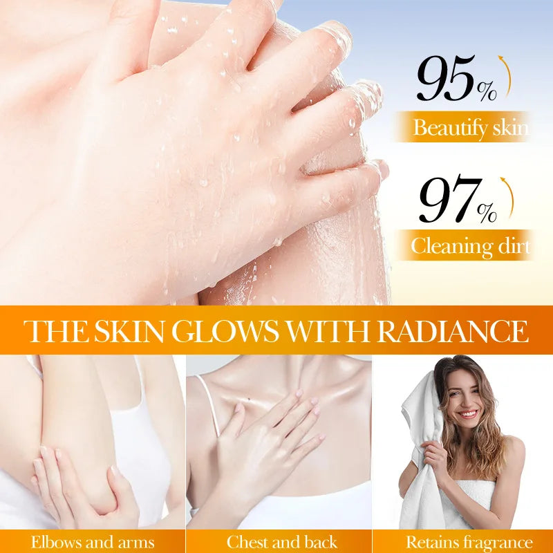 SADOER Turmeric Facial Soap Whitening Anti-aging Moisturizing Deep Cleansing Body Face Wash Foam Facial Cleanser Handmade Soap