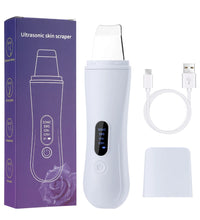 Ultrasonic Skin Scrubber Skin Spatula Ion Deep Face Cleaning 4 Modes Facial Lifting Ultrasonic Cleaner Peeling Skin Care Device - BlissFully