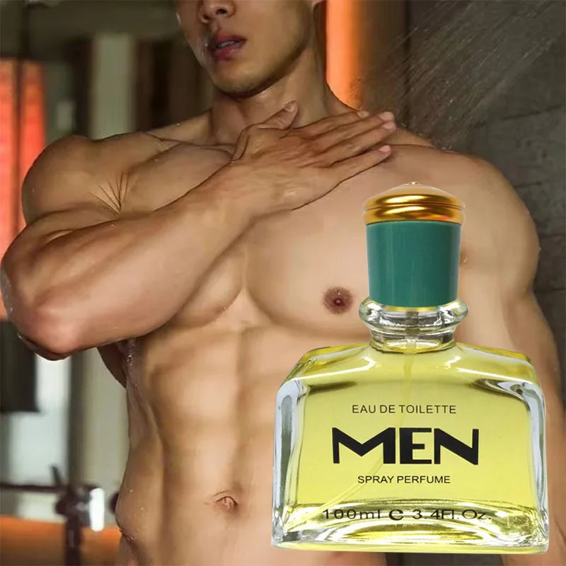 Men's Perfume 100ml Cologne Fresh Lasting Temptation Fragrance Charming Pheromone Spray Man Confidence Perfume