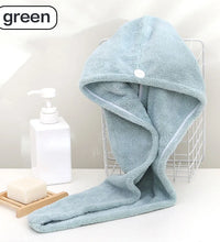 Hair Towel Wrap Fast Dry Hair Towel Super Absorbent Microfiber Coral Velvet Hair Drying Towel Quick Dry Hair Turban - BlissFully