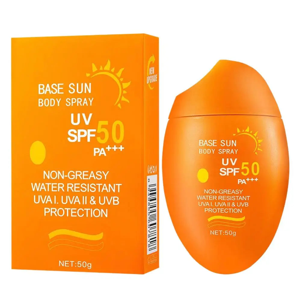 Facial Body Sakura Sunscreen Face Makeup Primer Sunblock Skin Protective Cream Oil-control Moisturizing SPF50 PA+++ Makeup Base