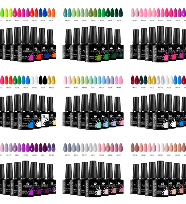 7pc Nail Gel Polish Set DIY Nail Art Design All For Decoration Soak Off UV Gel Long Lasting Manicure Painting Gel Vernis Kits