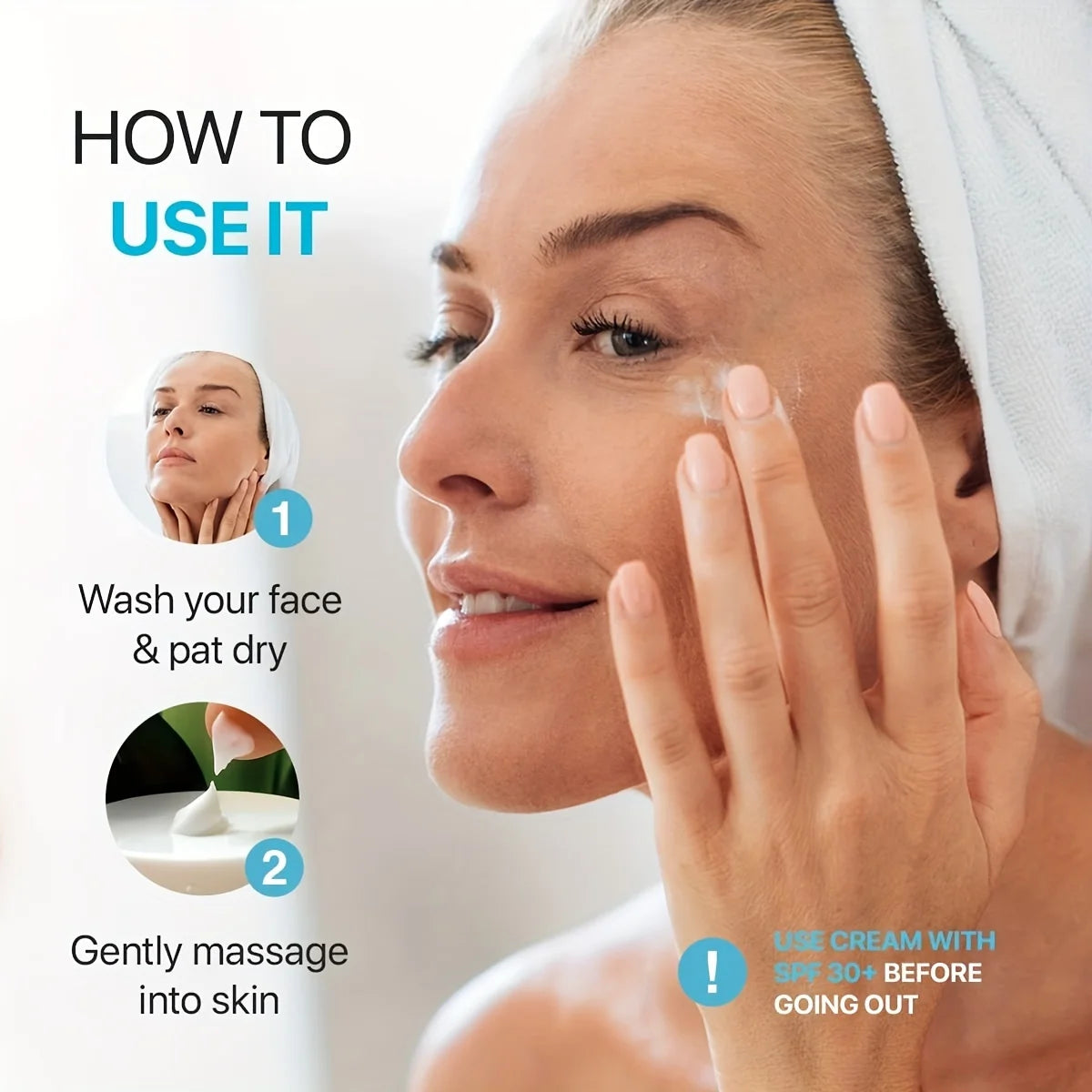 Face Moisturizer Retinol Cream - Day & Night Anti Aging Moisturizing Cream - BlissFully