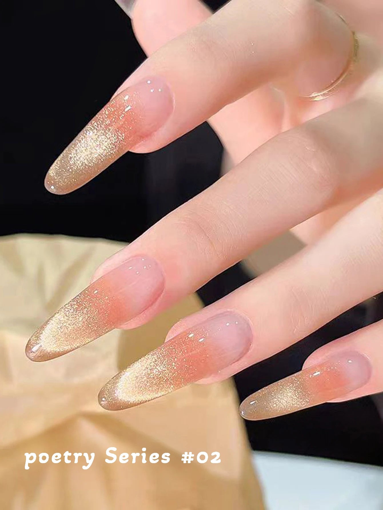 1-21pcs WS Japanese style Sparkling White Gel Nail Polish Fine Sparkling Pink Glitter Cat Eye Nail Gel Nail Art Home DIY