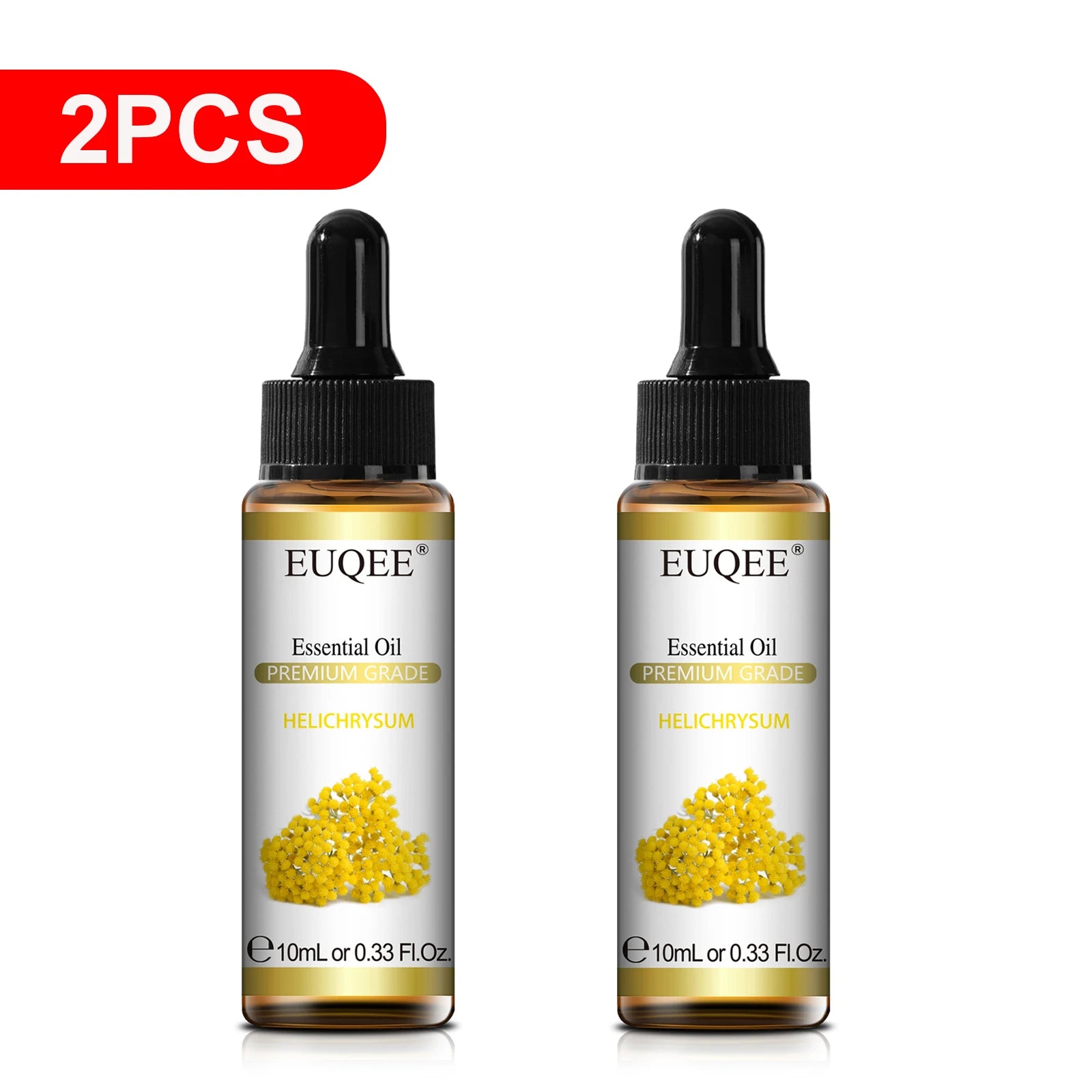 EUQEE 10ML Palo Santo Natural Essential Oil With Glass Dropper Oregano Cardamom Marjoram Fennel Lemon Eucalyptus Aroma Oils