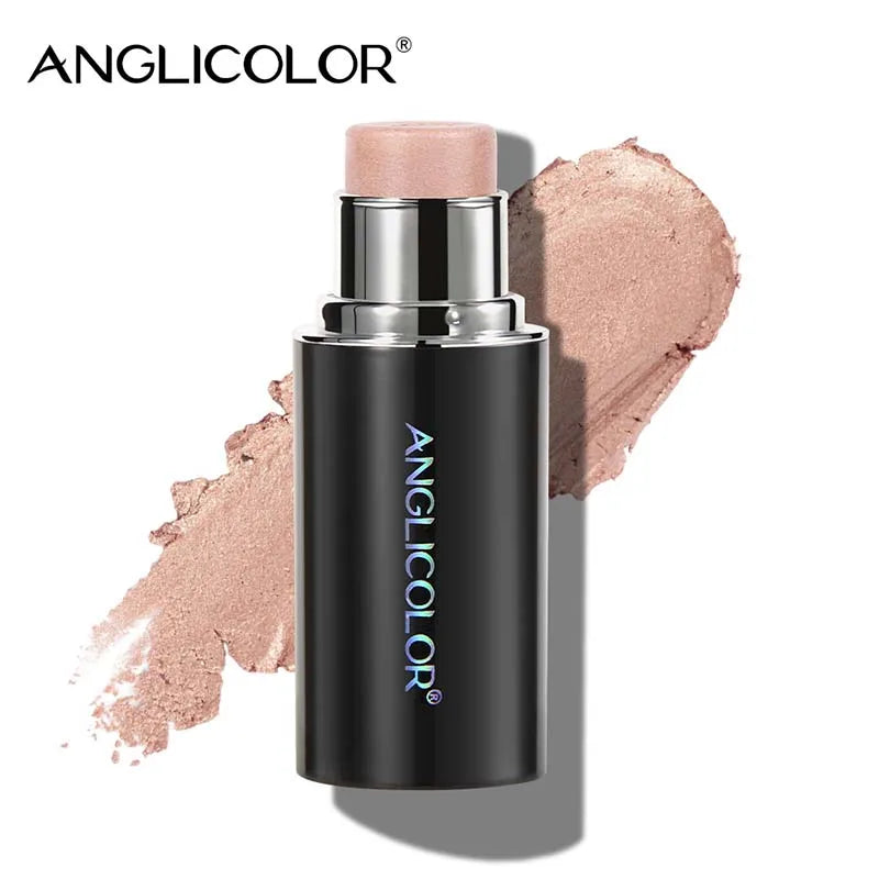 Highlighter Contouring Stick Blush Makeup Concealer Natural Brighten Face Bronzer Shading Stick glitter Highlighter Rubor Rouge
