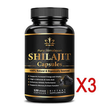 Himalaya Shilajit Capsule Original High in Trace Minerals& Fulvic Acid for Energy,Muscle Strength&Immunity, Endurance for Adult - BlissFully