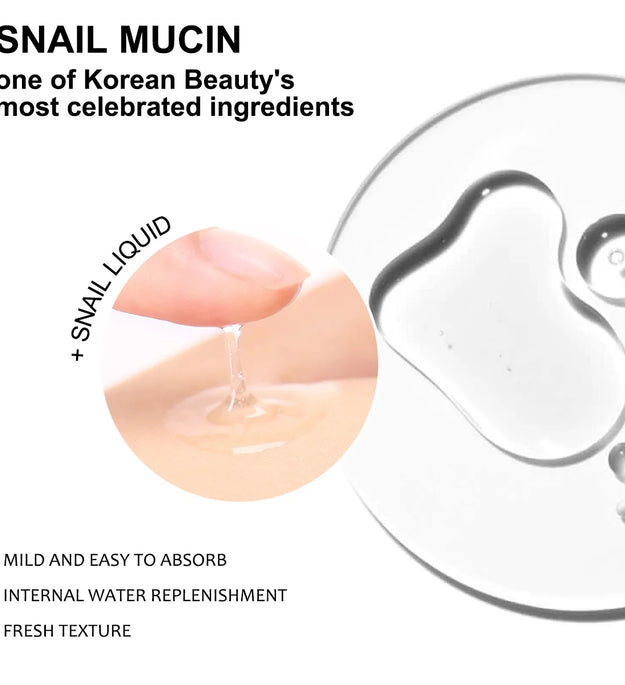 100ml 92% Snail Soothing Facial Essence Multi in One Skin Care Hydrating and Moisturizing Face Serum