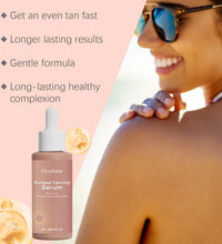 Self Tanning Drops Moisturizing Facial Tan Serum Relieve Dry Rough Prevent Sunburn Shine Brown Body Bronzer Tanning Accelerator - BlissFully