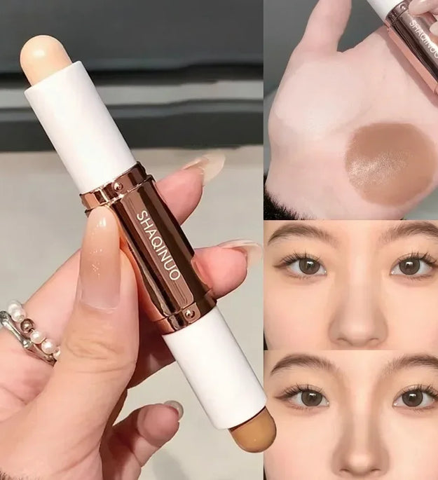 Highlighting&Bronzer Stick Face Brightening Shaping Concealer Pencil 3D Long Lasting Corrector Nose Shadow Contouring Cosmetics
