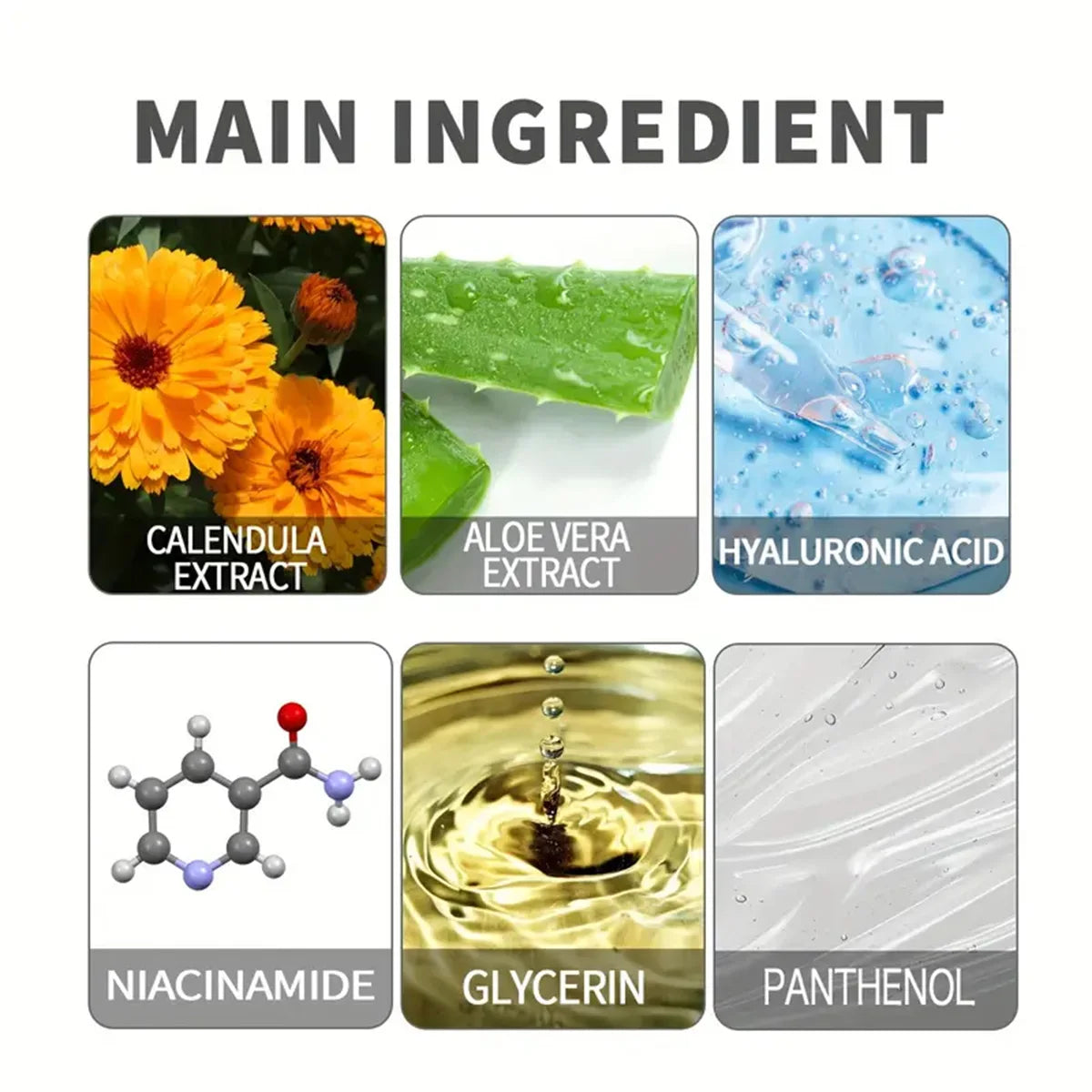 Vitamin B5 Face Serum Smooth Moisturizing Repair Dry Skin Aloe Soothe Pores Shrink Firming Hydrating Oil Control Facial Essence - BlissFully