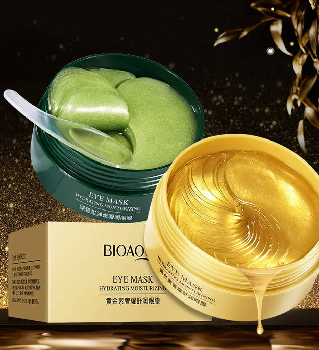60pcs BIOAQUA Collagen Eye Mask Moisturizing Firming Anti Dark Circles Eyes Care Gel Masks Eyepatch Beauty skincare Eye Patches