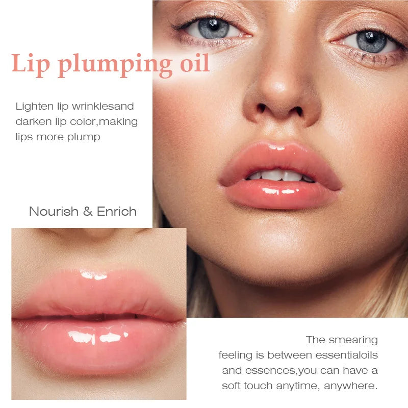 Lip Plumper Oil Long Lasting Instantly Plumps Lips Increasing Lip Elasticity  Moisturize Gloss  Sexy Beauty Makeup Lip Care