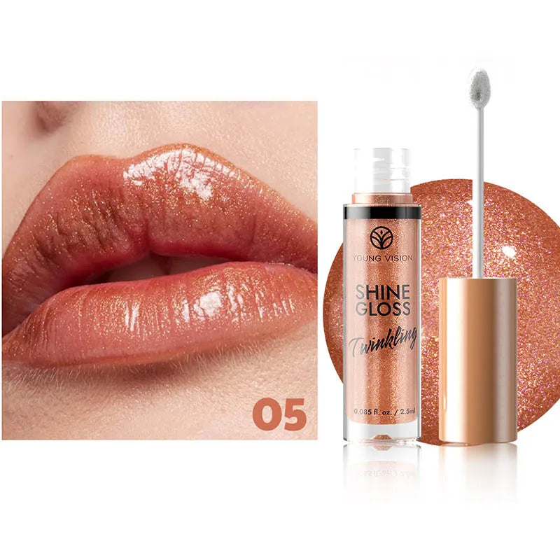 YOUNG VISION 6 Colors Fine Shimmer Nourishing Light Lipstick Long Lasting Colors Easy to Apply Lip Moisturizing Lipstick