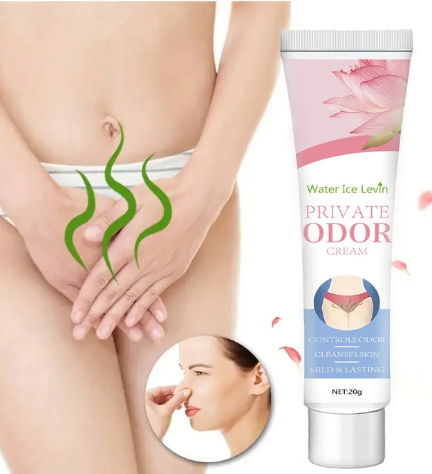 Intimate Fragrance cream for cleansing, deodorizing and perfuming the private parts and underarms of the body