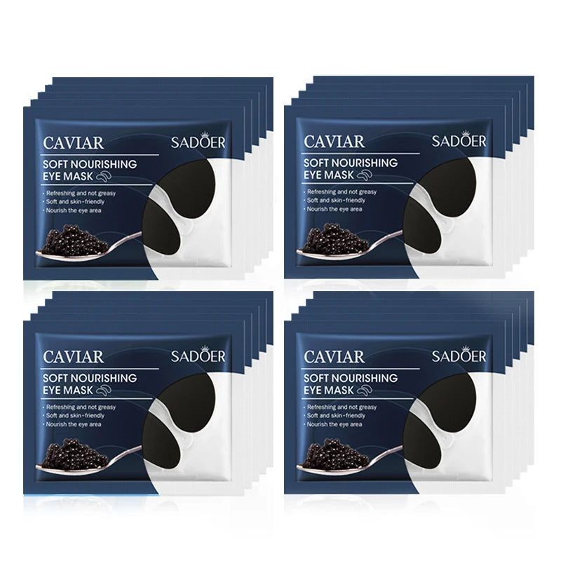 5/10/20 Pairs SADOER Crystal Collagen Eye Mask Anti Dark Circles Removal Eyes Bag Moisturizing Eye Patches Beauty Eyes Skin Care