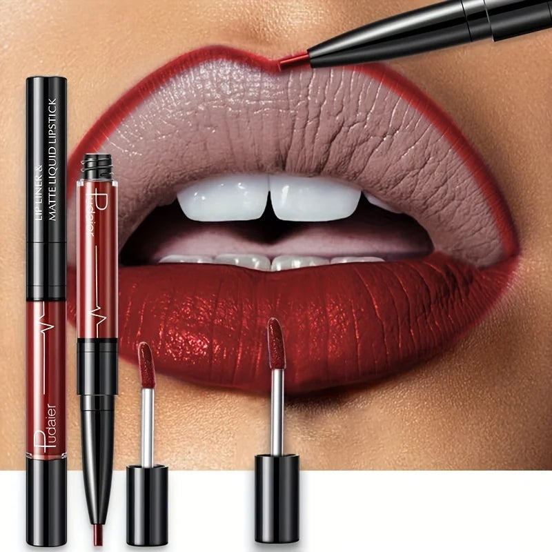 Ultra-Precise Waterproof Lip Liner - Lip Liners with High Pigment, Smooth, Sweatproof, Long-Lasting Wear for Perfect Lip Contour