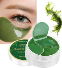 60pcs seaweed hyaluronic acid eye mask to remove dark circles collagen eye patch facial care products - BlissFully