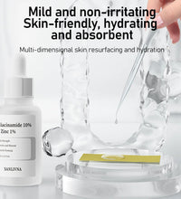 AHA 30%+BHA 2% Exfoliating Face Salicylic Acid Serum 10% Niacinamide + 1% Zinc, 10% Hexapeptide Serum Moisturizing Face Skincare - BlissFully