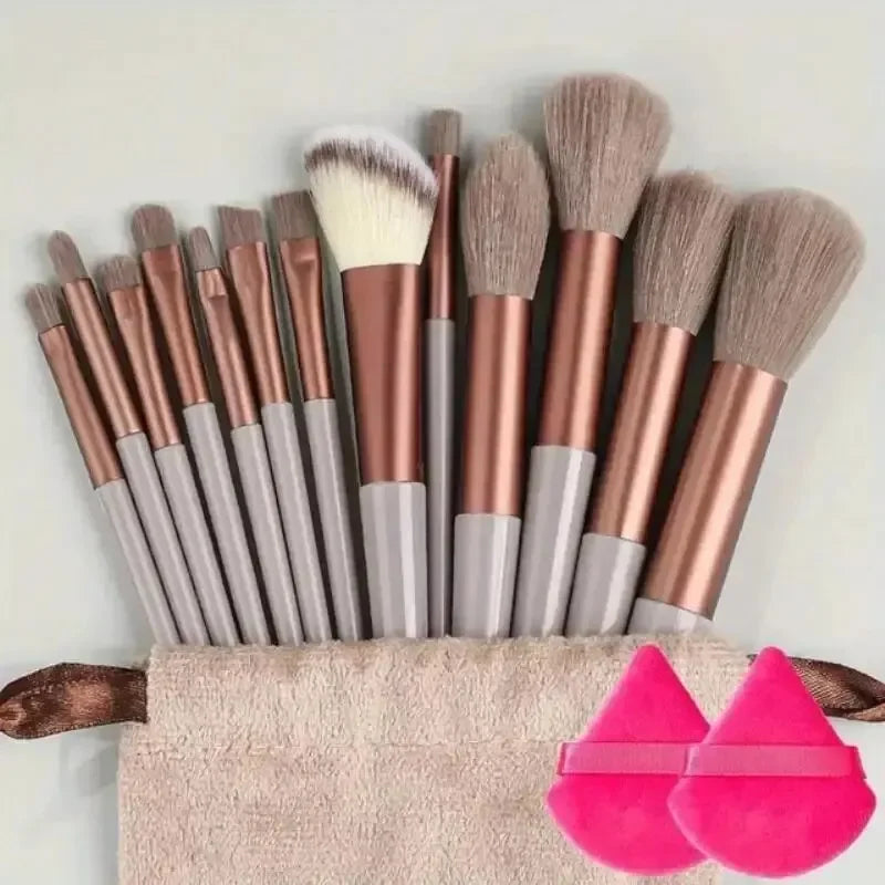 Makeup Brush Set Soft Fluffy Professiona Cosmetic Foundation Powder Eyeshadow Kabuki Blending Make Up Brush Beauty Tool Makeup - BlissFully