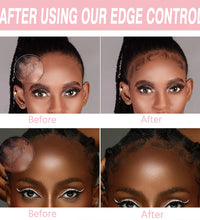 GOIPLE 30G Edge Control for 4C Curls Hair Styling Cream Tames Broken and Fix Bang Pomade Mini Small Hair Gel - BlissFully