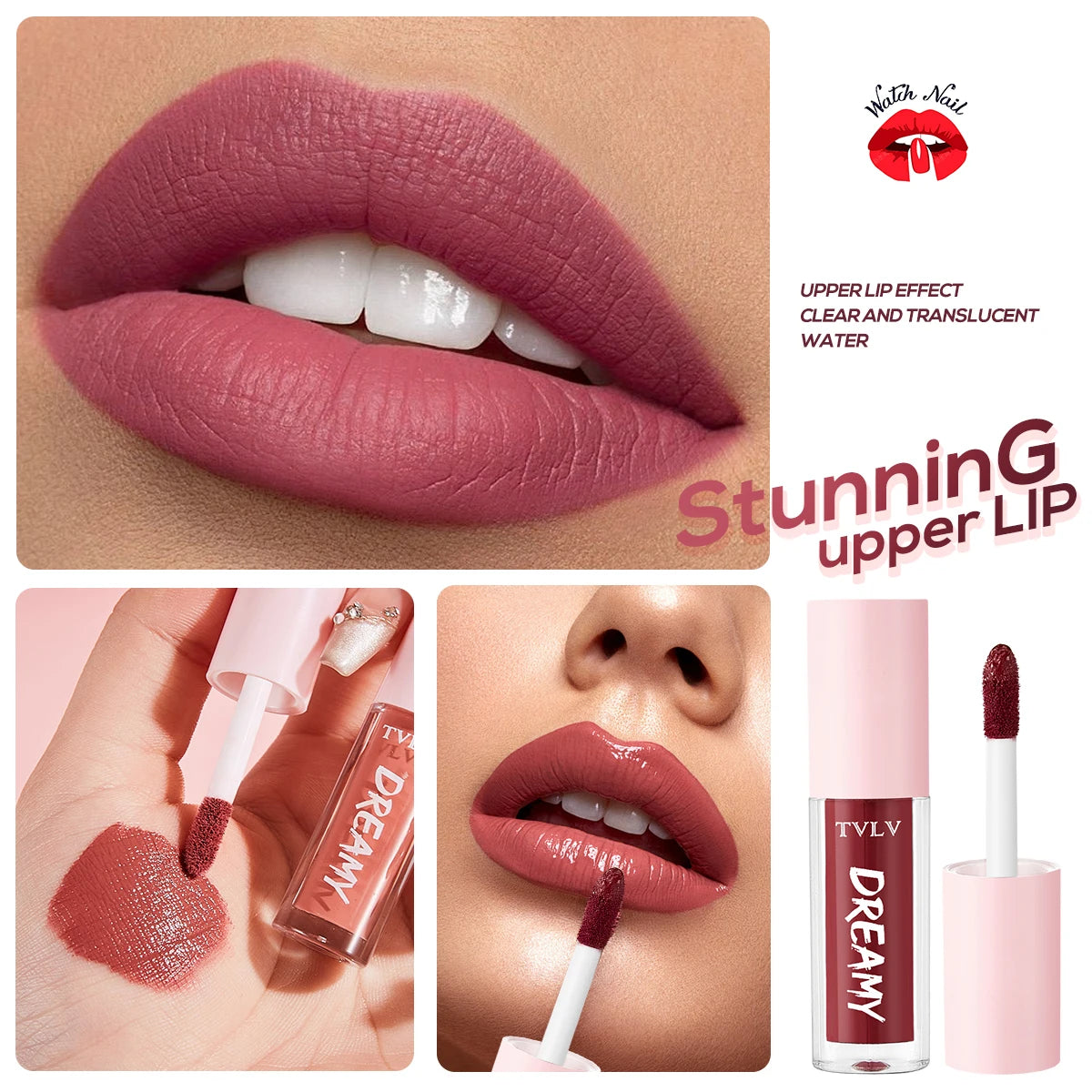 10 Pieces/Set Lip Gloss Velvet Lipstick: Waterproof and Long-Lasting Lip Gloss Women's Moisturizing Lipstick Set Christmas gift
