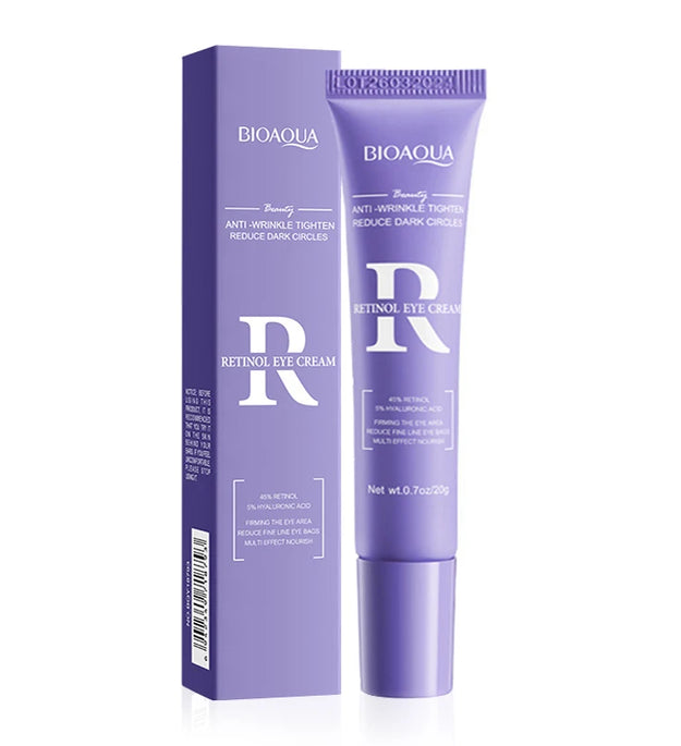 BIOAQUA Retinol Eye Cream Anti Dark Circles Remove Eye Bags Anti-puffiness Firming Repairing Moisturizing Eyes Skin Care
