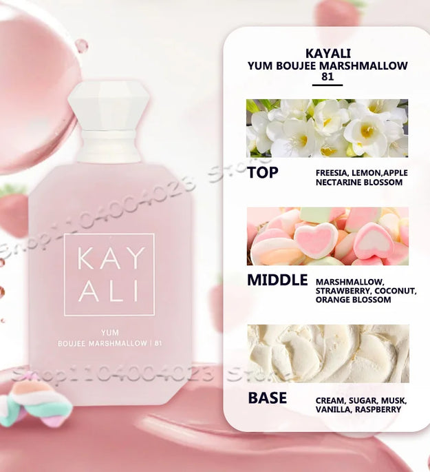 100ML KAYALI 81 Perfume Kayali Yum Boujee Marshmallow Eau de Parfum For Unisex Original Arabic Perfume Brand Perfumes KAYALI 28