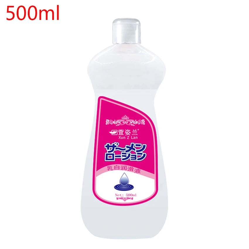 500ML Lubricant for Sex Cream Super Capacity Viscous Lube Water Based Sex Massage Oil Anal Adult Masturbation Toy Couple Game 18