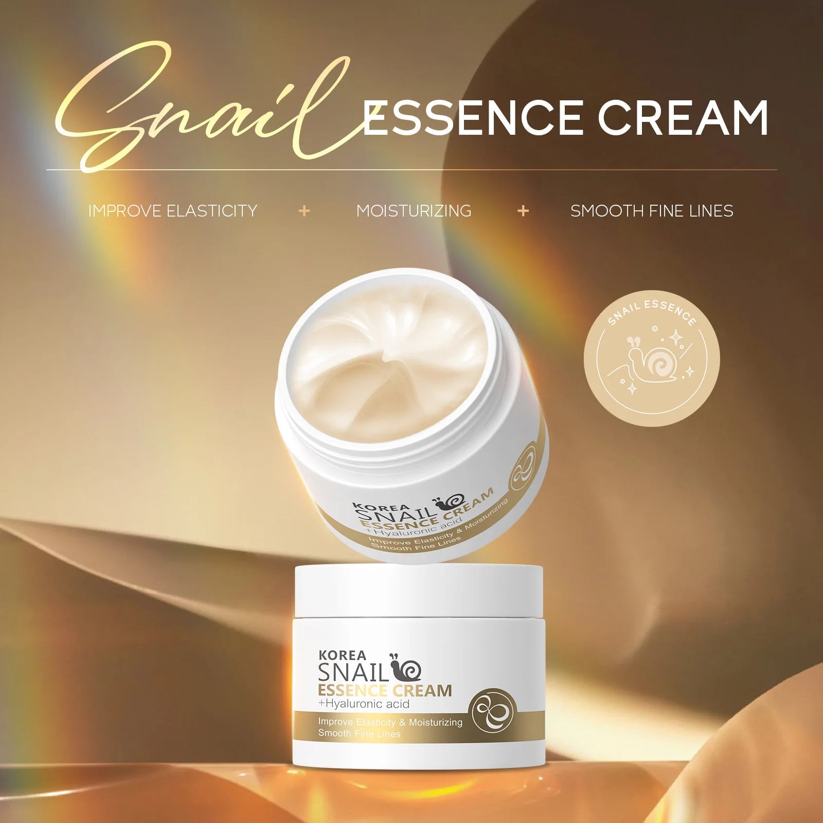 Snail Collagen Face Cream Anti-aging Moisturizing Nourish Repair Face Damaged Lift Firm Smooth Whitening Skin Care Day Cream - BlissFully
