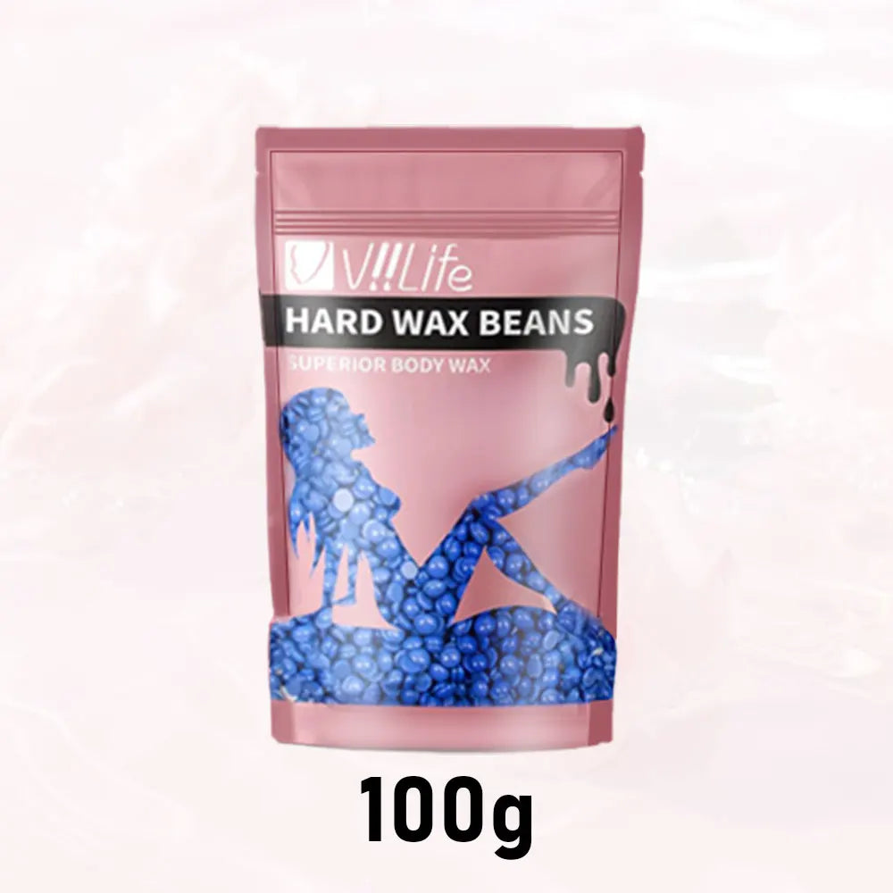 Viilife 50/100g Wax Beans Hot Film Hard Wax Depilatory Hard Hair Removal Bean Waxing Bikini Face Legs Body Hair Removal Unisex