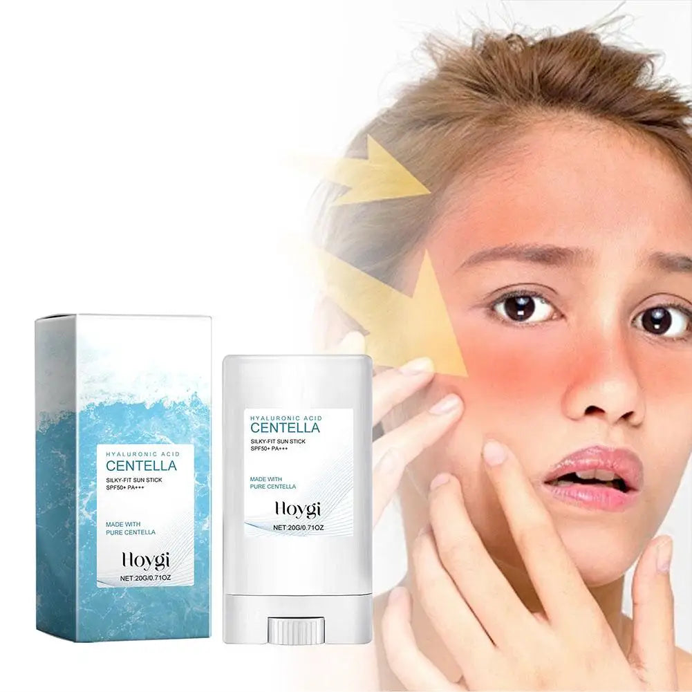 Hyaluronic Acid Face Serum Face Sunscreen Stick Refresh Sun Stick SPF50 PA Lightweight Sunscreen Stick Moisture Stick Sunscreen - BlissFully