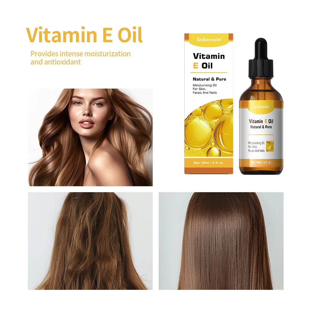 Vitamin E Oil Blend Natural Hexane Free Provides Intense Moisturization And antioxidant For Scars Skin Face &Full Body - BlissFully