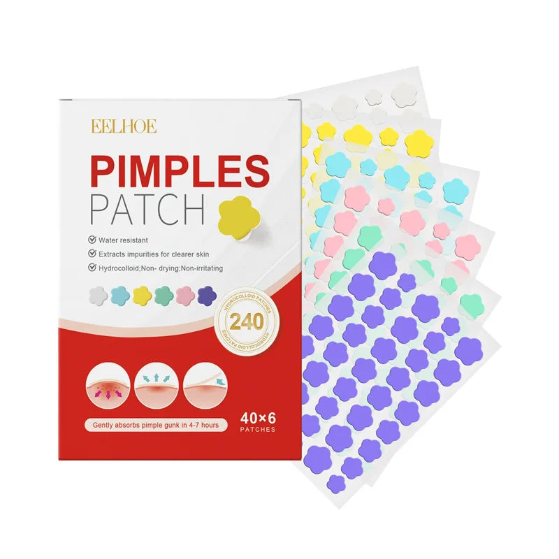 240pcs Star Acne Patches Invisible Pimple Cover for Face Oil Control Spot Treatment Cute Sticker for Covering Zits and Blemishes - BlissFully
