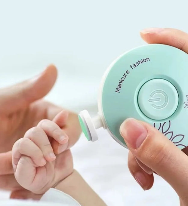 Electric Baby Nail Trimmer Kid Nail Polisher Tool Infant Manicure Scissors Baby Hygiene Kit Baby Nail Clipper Cutter For Newborn