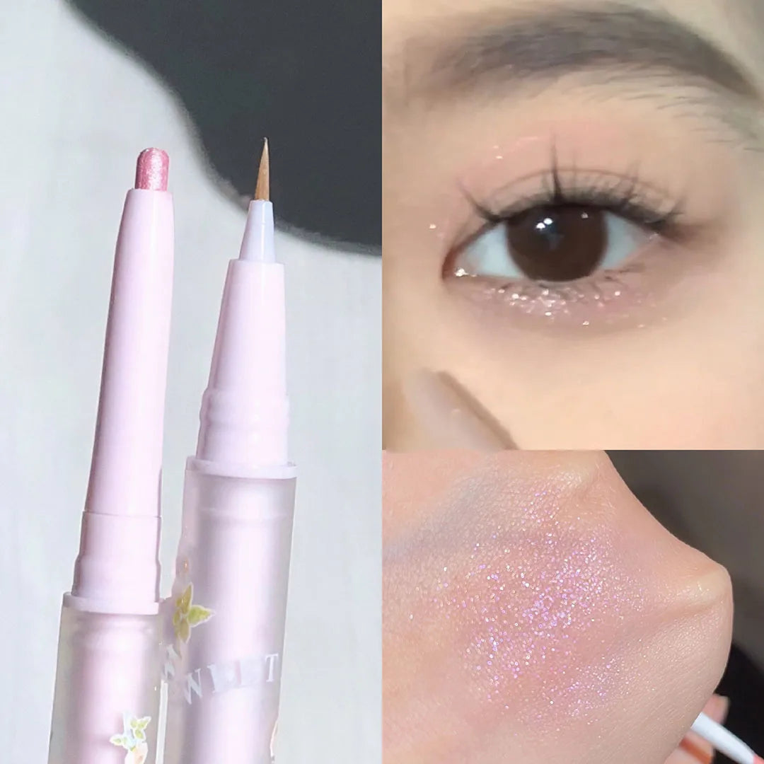 Glitter Diamond Eyeliner Pencil Highlighter Glitter Eye Shadow Lying Silkworm Pen Makeup Beauty Female Cosmetic Korean Make Up
