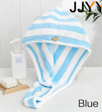 Hair Towel Wrap Fast Dry Hair Towel Super Absorbent Microfiber Coral Velvet Hair Drying Towel Quick Dry Hair Turban - BlissFully