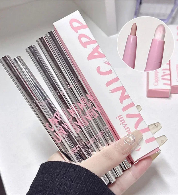 Lipliner Pencil Matte Velvet Lip Liner Pen Outline Lip Shape Lipstick Pen Waterproof Lasting Non-stick Cup Nude Lip gloss Makeup