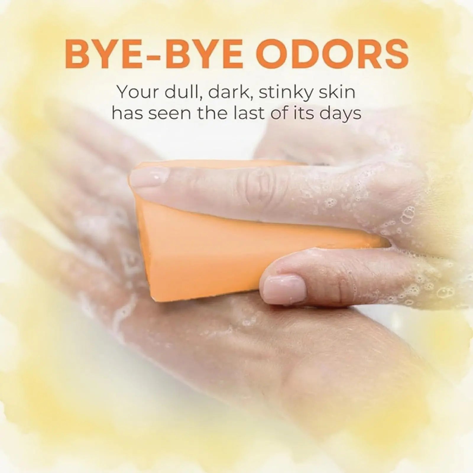 Swarva Persimmon Soap, Natural Aroma & Gentle Cleansing Handmade Bar for Bathing & Skin Care