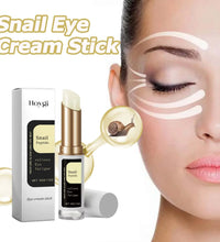 Snail Eye Cream Stick Collagen Fade Fine Lines Wrinkle Lightening Dark Circles Firming Eye Bags Puffiness Moisturizing Eye Cream - BlissFully