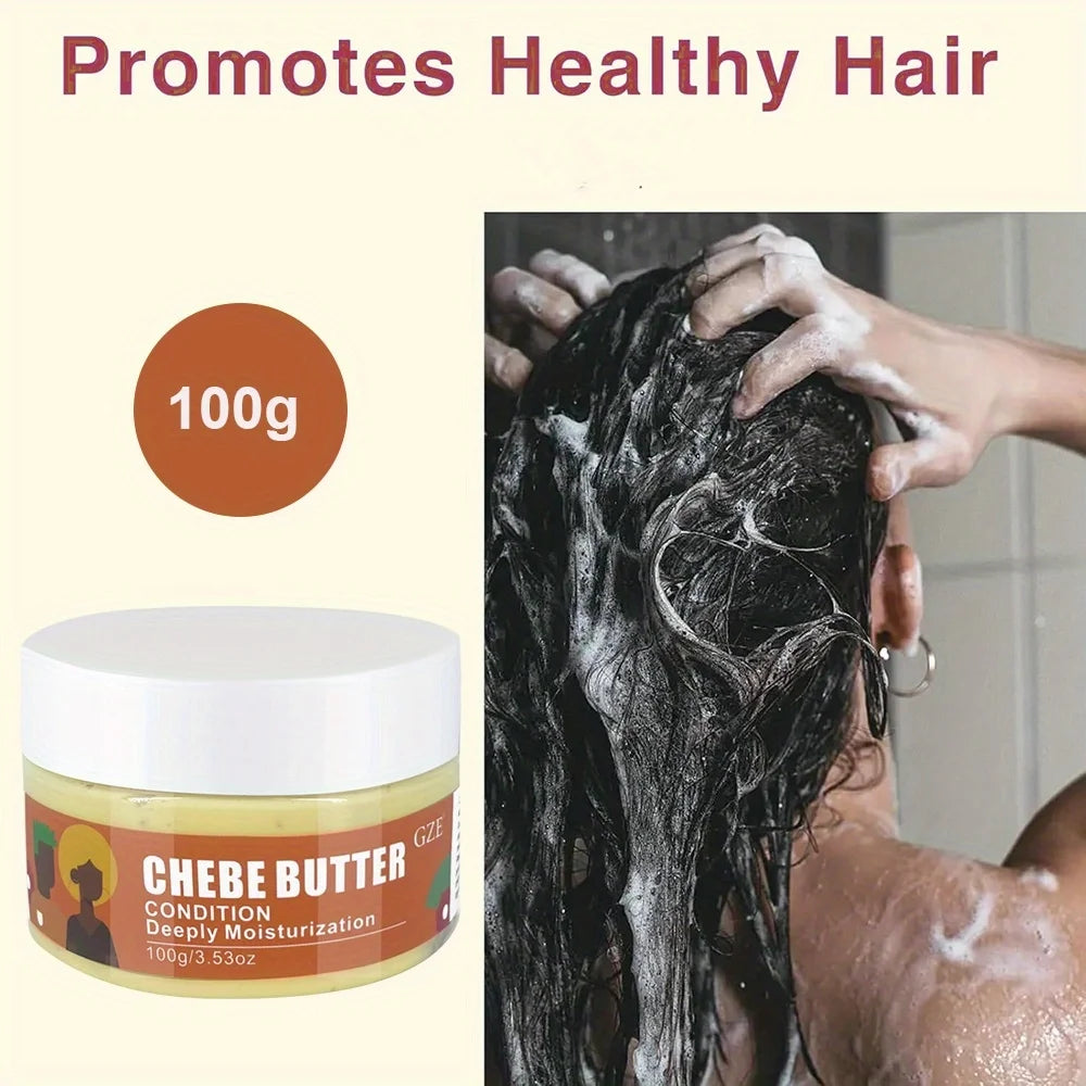 GZE Chebe Butter Condition Deeply Moisturization Hair Growth Repair Damaged Hair Super Smooth African Regrowth Anti Hair Loss