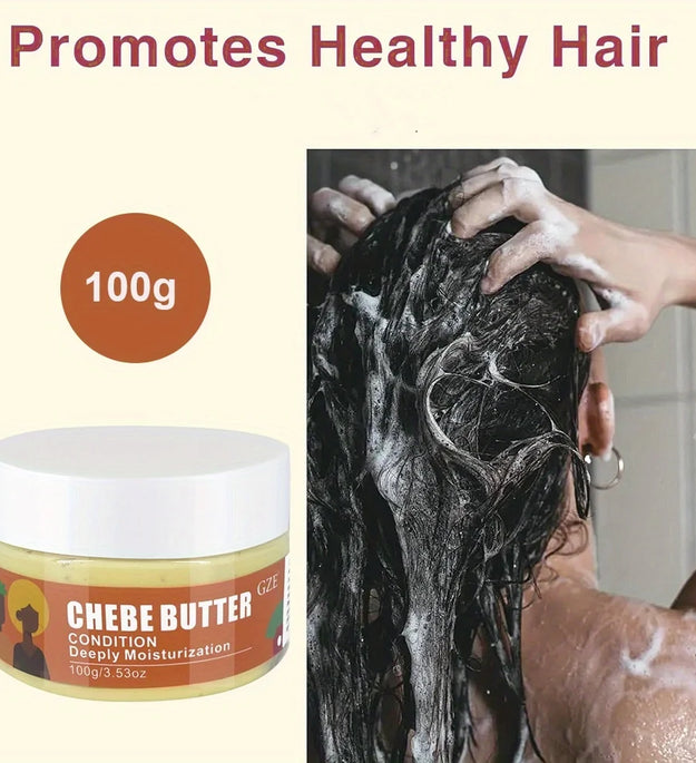 GZE Chebe Butter Condition Deeply Moisturization Hair Growth Repair Damaged Hair Super Smooth African Regrowth Anti Hair Loss