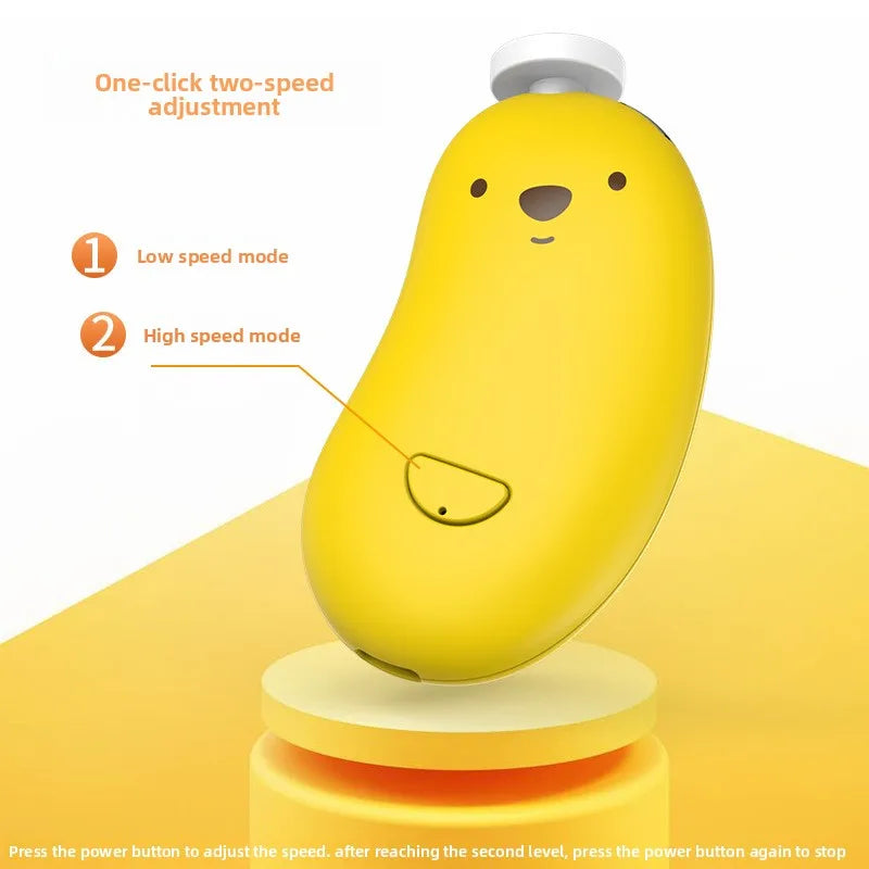 Baby Nail Grinder Electric Rechargeable Baby Newborn Nail Scissors Set Quiet and Safe Home Nail Trimming and Care