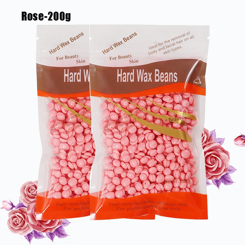 1000g/200g/50g  Hot Wax Hair Removal Depilatory Waxing Wax Beads For Wax Heater Painless for Body Hairs Removal Beans